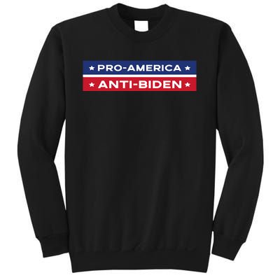 Pro America Anti Biden Flag Usa Impeach Joe Biden Anti Biden Sweatshirt