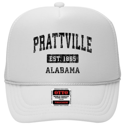 Prattville Alabama Al Vintage Sports Established Design Trucker Hat