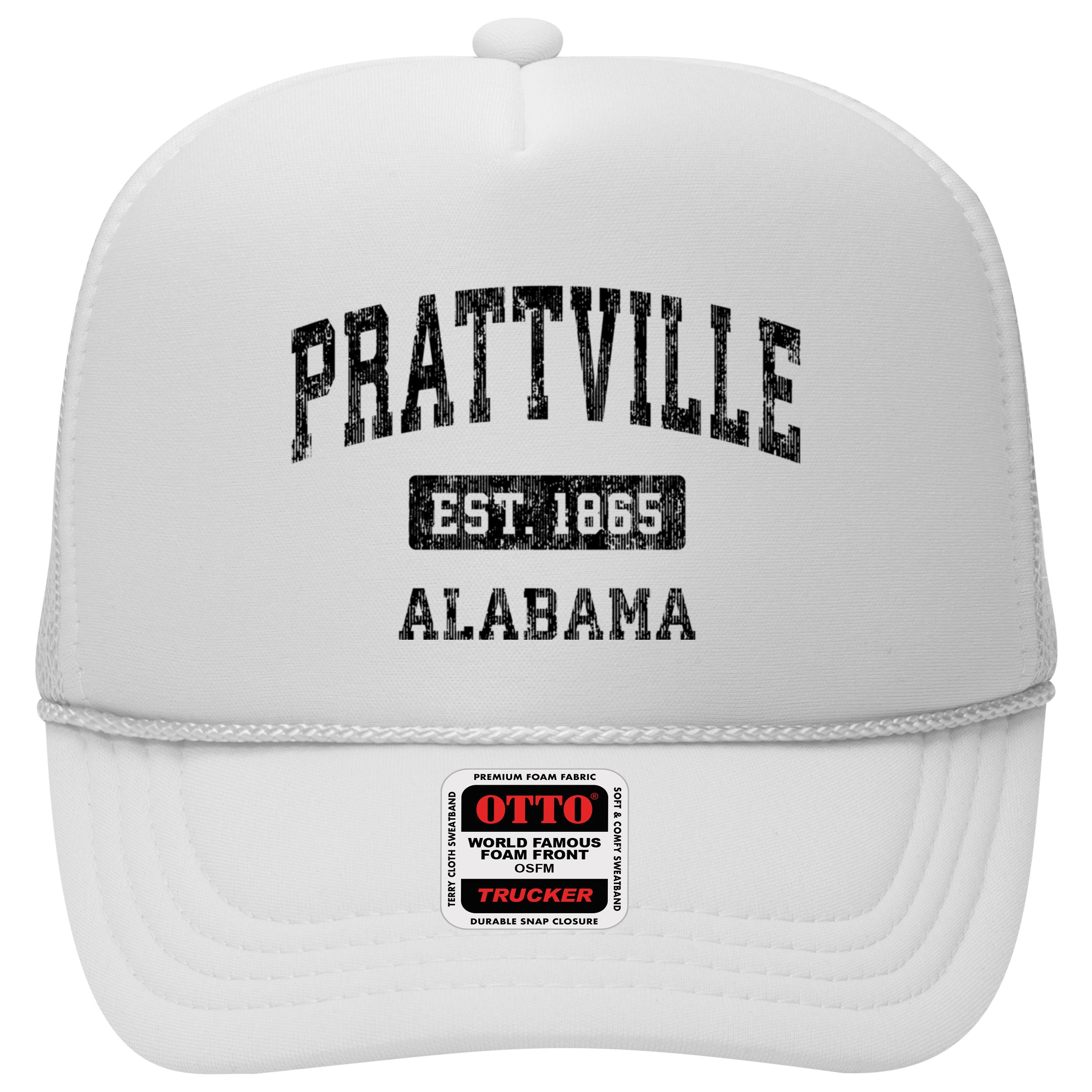 Prattville Alabama Al Vintage Sports Established Design Hat