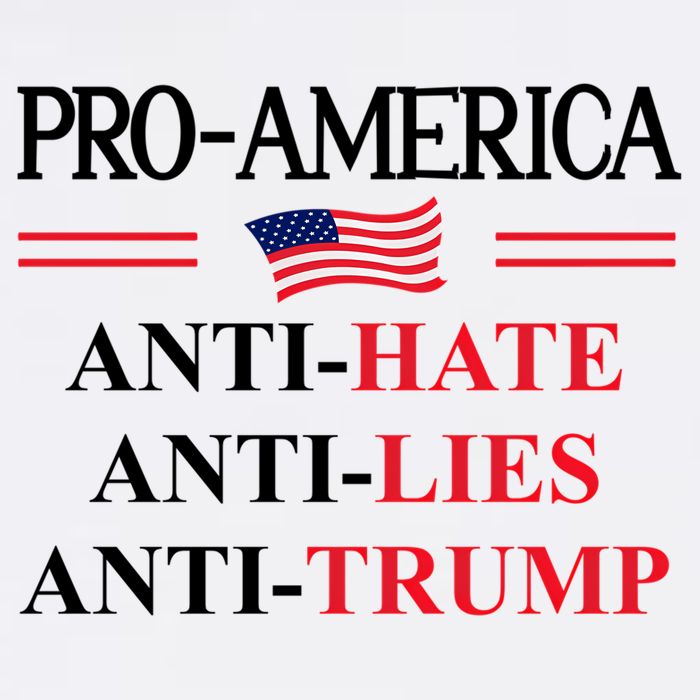 Pro America Anti Trump Hate Lies Resist Sign Anti Trump Flag Doggie Tank