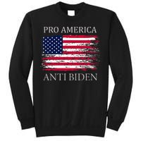 Pro America Anti Biden Flag Impeach Joe Biden Anti Biden Sweatshirt