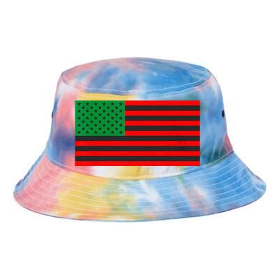 Pan African American Flag Tie Dye Newport Bucket Hat