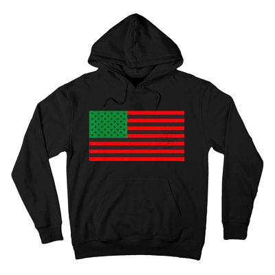 Pan African American Flag Hoodie