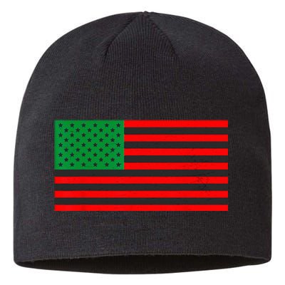 Pan African American Flag Sustainable Beanie