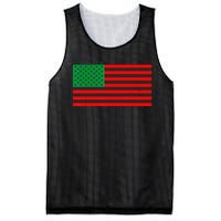 Pan African American Flag Mesh Reversible Basketball Jersey Tank