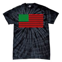 Pan African American Flag Tie-Dye T-Shirt