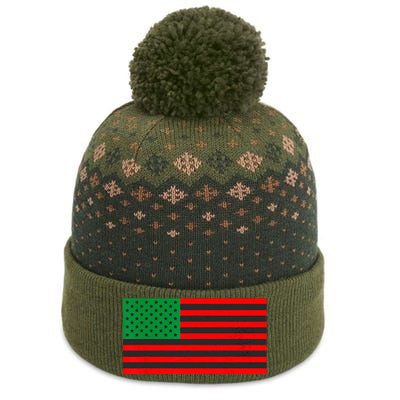 Pan African American Flag The Baniff Cuffed Pom Beanie