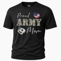 Proud American Army Mom Cooling Performance Crew T-Shirt