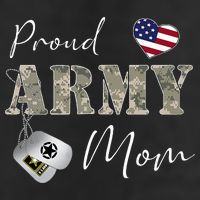 Proud American Army Mom Adult Drive Performance Visor