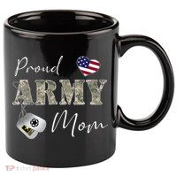 Proud American Army Mom 11oz C Handle Ceramic Mug