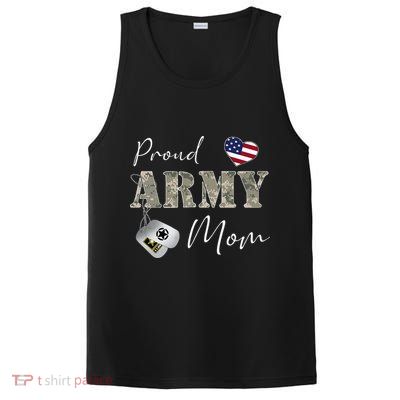 Proud American Army Mom PosiCharge Competitor Tank