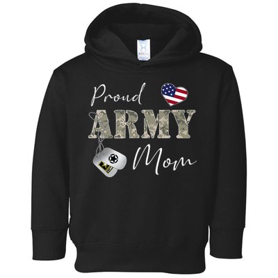 Proud American Army Mom Toddler Hoodie
