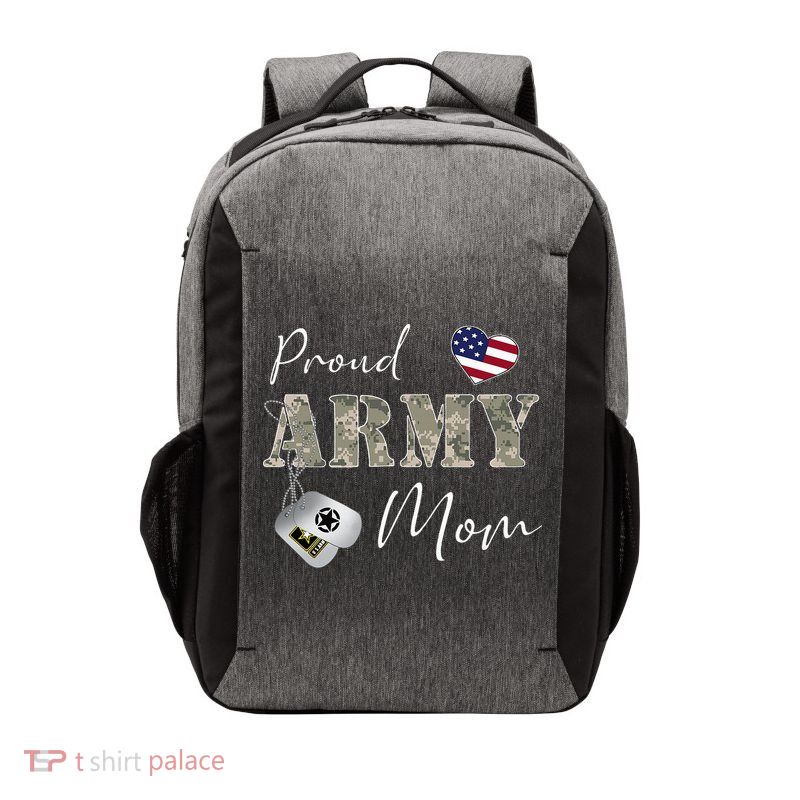 Proud American Army Mom Vector Backpack