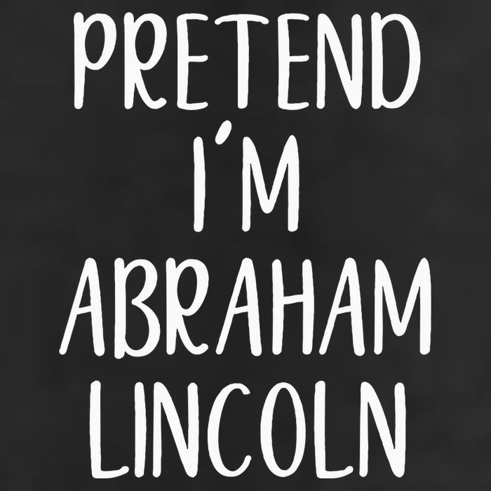 Pretend Abraham Abe Lincoln Costume Halloween Simple Funny Hat