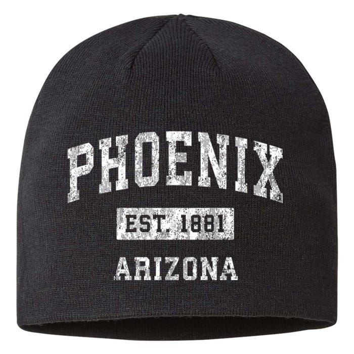 Phoenix Arizona Az Vintage Sports Sustainable Beanie