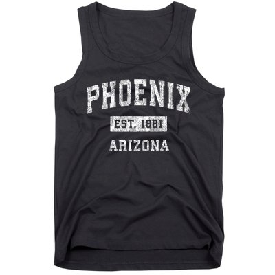 Phoenix Arizona Az Vintage Sports Tank Top