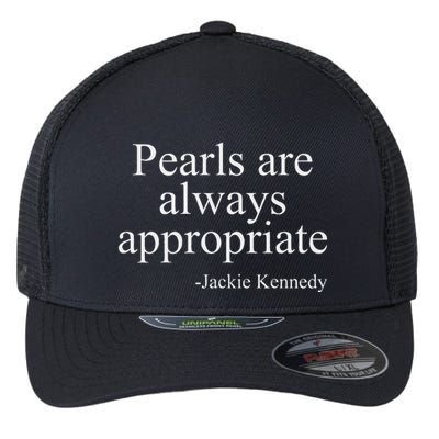 Pearls Are Always Appropriate Classic Pear Flexfit Unipanel Trucker Cap