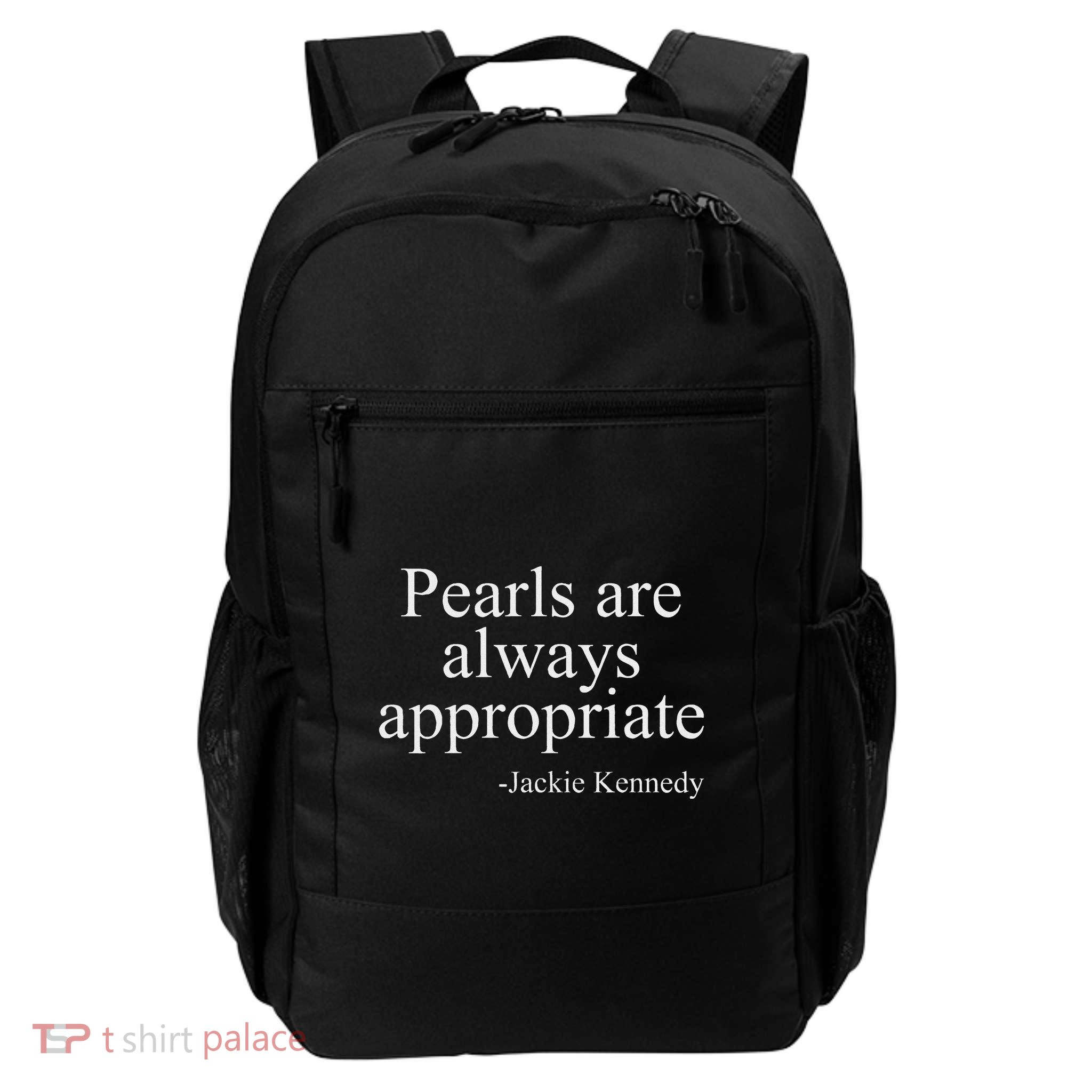 Pearls Are Always Appropriate Classic Pear Backpack