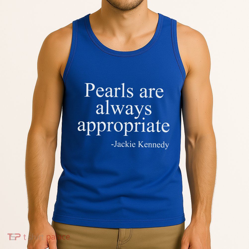 Pearls Are Always Appropriate Classic Pear Tank Top