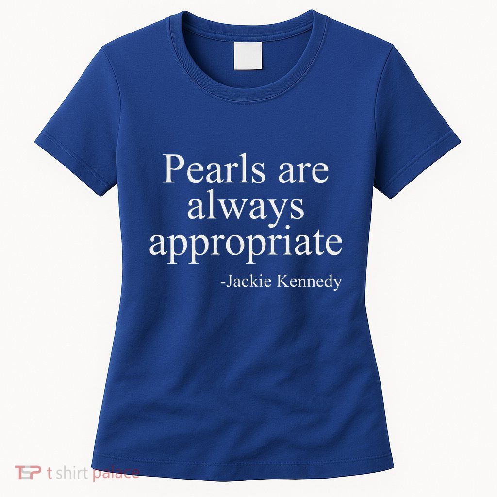 Pearls Are Always Appropriate Classic Pear Womens T-Shirt