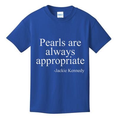 Pearls Are Always Appropriate Classic Pear Kids T-Shirt