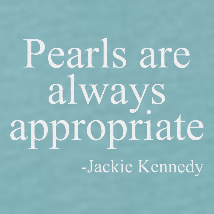 Pearls Are Always Appropriate Classic Pear Sueded Cloud Jersey T-Shirt