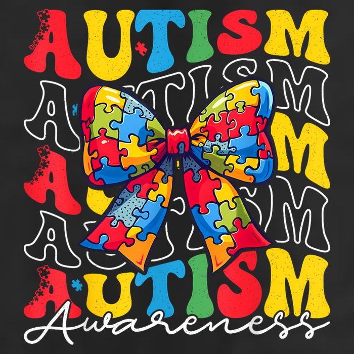 Puzzle Autism Awareness Coquette Bow Autism Awareness Day 15oz Campfire Ceramic Mug