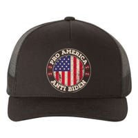 Pro America Anti Biden Flag Usa Impeach Joe Biden Anti Biden Yupoong Adult 5-Panel Trucker Hat