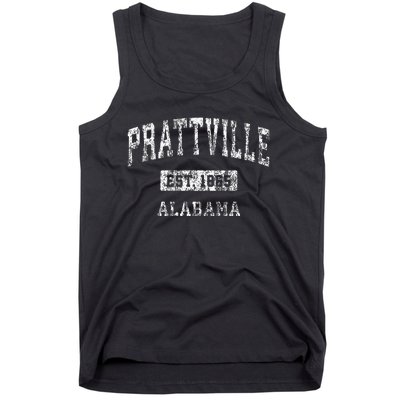 Prattville Alabama Al Vintage Sports Established Design Tank Top