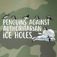  Penguins Against Authoritarian Ice Holes Sarcastic Legacy Tie Dye Trucker Hat