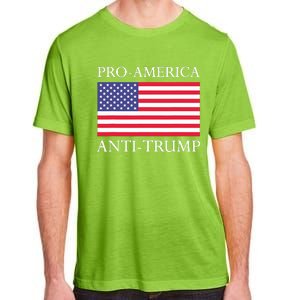 Pro America Antitrump S American Usa Flag Adult ChromaSoft Performance T-Shirt