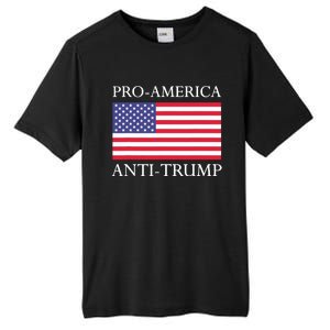 Pro America Antitrump S American Usa Flag Tall Fusion ChromaSoft Performance T-Shirt