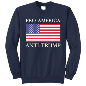 Pro America Antitrump S American Usa Flag Sweatshirt