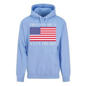 Pro America Antitrump S American Usa Flag Unisex Surf Hoodie