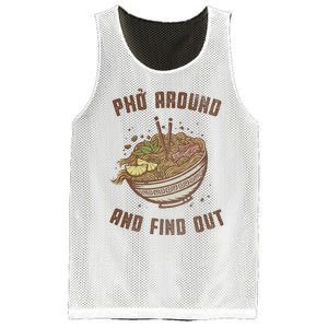 Pho Around And Find Out Mesh Reversible Basketball Jersey Tank