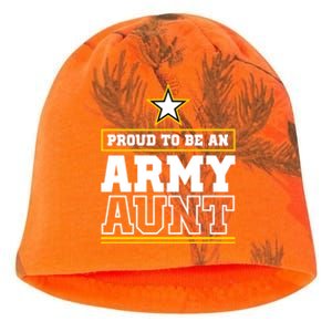 Proud Army Aunt Funny Gift Proud To Be An Army Aunt Kati - Camo Knit Beanie