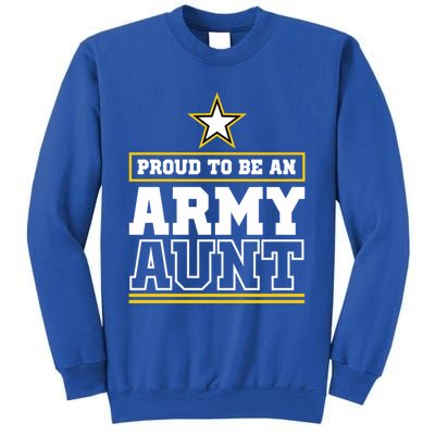 Proud Army Aunt Funny Gift Proud To Be An Army Aunt Sweatshirt