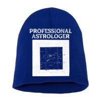 Professional Astrologer Astrology Funny Gift Short Acrylic Beanie