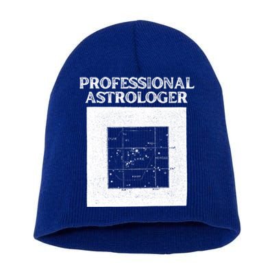 Professional Astrologer Astrology Funny Gift Short Acrylic Beanie