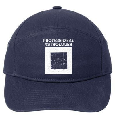 Professional Astrologer Astrology Funny Gift 7-Panel Snapback Hat