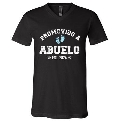 Promovido A Abuelo 2024 V-Neck T-Shirt