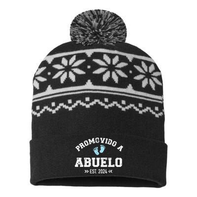 Promovido A Abuelo 2024 USA-Made Snowflake Beanie