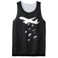 Paratrooper Army Airborne Parachute Jump Paratroops Mesh Reversible Basketball Jersey Tank