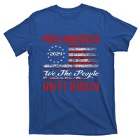 Proamerica Antibiden American Usa Flag Funny Gift T-Shirt