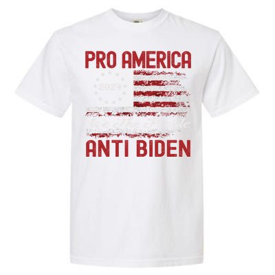 Proamerica Antibiden American Usa Flag Funny Gift Garment-Dyed Heavyweight T-Shirt