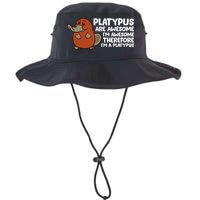 Platypus Are Awesome Im Awesome Therefore Im A Platypus Bucket Hat