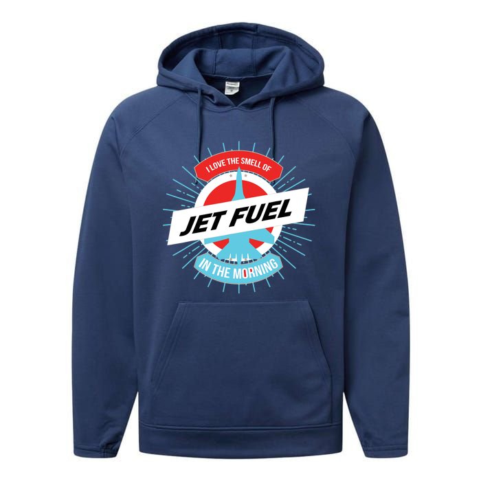 Pilot Aviator Aviation Cockpit Airplane Captain Pilot Performance Fleece Hoodie