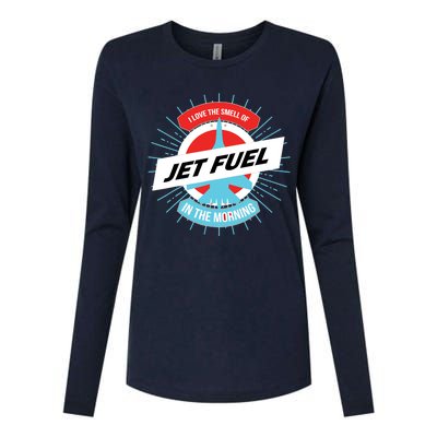 Pilot Aviator Aviation Cockpit Airplane Captain Pilot Womens Cotton Relaxed Long Sleeve T-Shirt