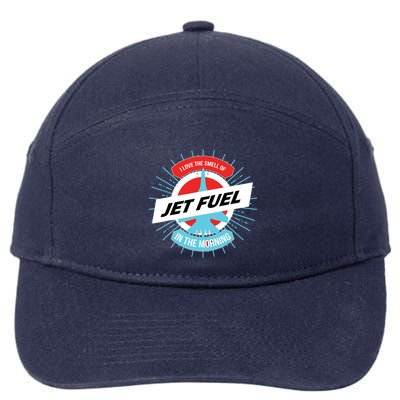 Pilot Aviator Aviation Cockpit Airplane Captain Pilot 7-Panel Snapback Hat