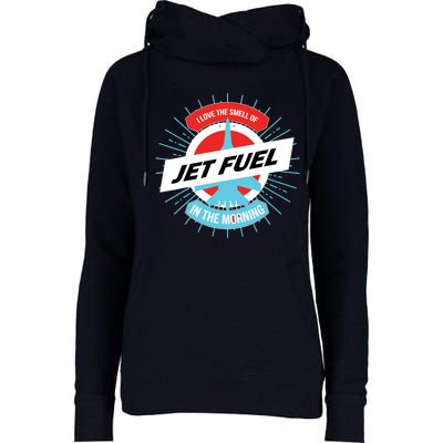 Pilot Aviator Aviation Cockpit Airplane Captain Pilot Womens Funnel Neck Pullover Hood